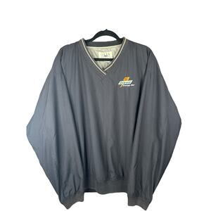 Vintage Gear For Sports Black V Neck Long Sleeve ‘Gaterade’ Windbreaker Size L